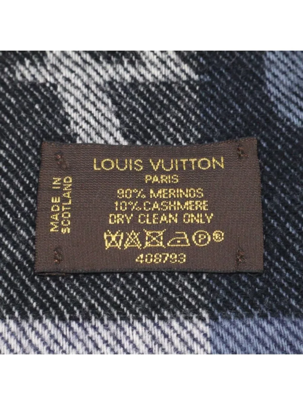 Louis Vuitton Logo Cashmere Blend